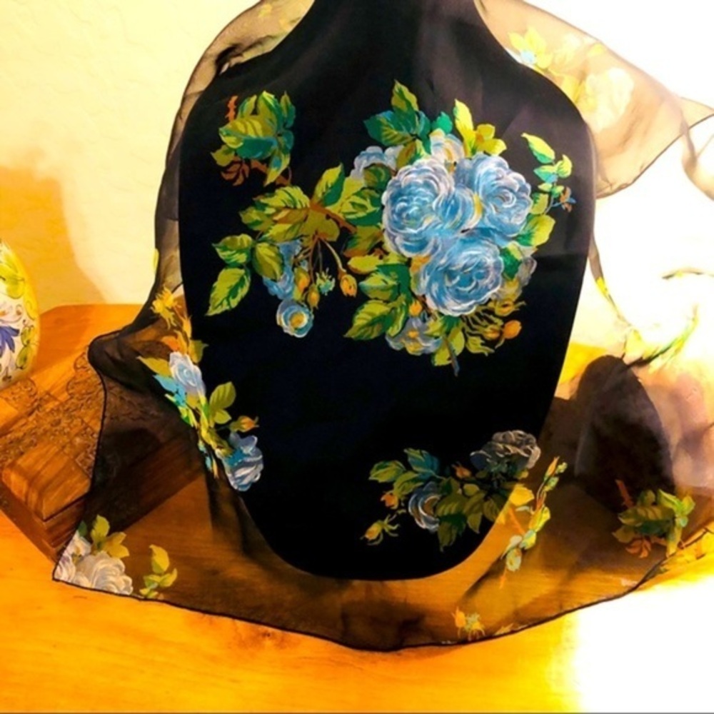 Mademoiselle Floral Scarf